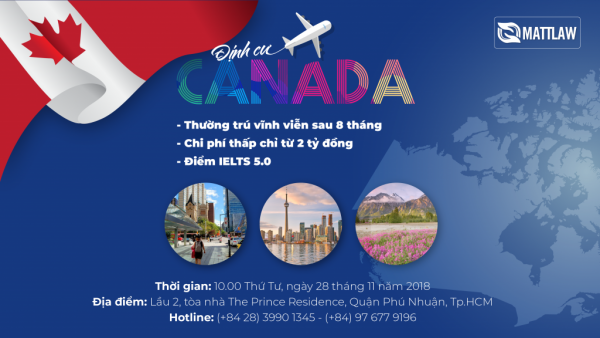 Đăng ký tư vấn định cư Canada chỉ từ 2 tỷ