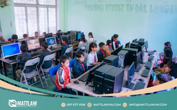 MattLaw Đồng Hành Cùng Đơn Vị Tổ Chức “Dự Án Phòng Tin Học Cho Em”